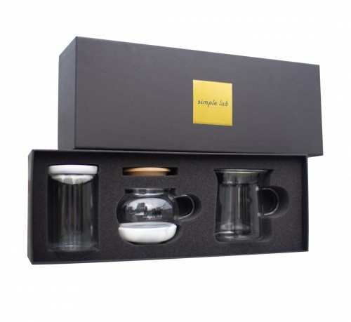 AIRO 魔法泡茶壺 + RINBO-S 玻璃水樽禮盒套裝